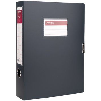 Папка-коробка на липучці Axent 1760-03-A, А4, 60 мм, сіра 1760-03-A фото
