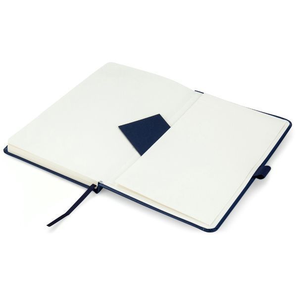 Книга записна Axent Partner 8306-02-A, A5-, 125x195 мм, 96 аркушів, крапка, тверда обкладинка, темно-синя 8306-02-A фото