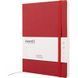 Книга записна Axent Partner Soft L, 8615-06-A, 190x250 мм, 96 аркушів, клітинка, гнучка обкладинка, червона 8615-06-A фото 2