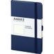 Книга записна Axent Partner 8306-02-A, A5-, 125x195 мм, 96 аркушів, крапка, тверда обкладинка, темно-синя 8306-02-A фото 2