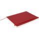 Книга записна Axent Partner Soft L, 8615-06-A, 190x250 мм, 96 аркушів, клітинка, гнучка обкладинка, червона 8615-06-A фото 4