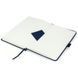 Книга записна Axent Partner 8306-02-A, A5-, 125x195 мм, 96 аркушів, крапка, тверда обкладинка, темно-синя 8306-02-A фото 6