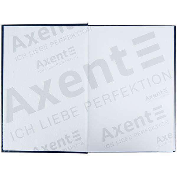 Книга записна Axent Wisdom 8422-553-A, А4, 96 аркушів, клітинка, темно синя 8422-553-A фото