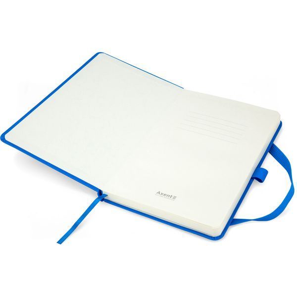 Книга записна Axent Partner 8306-07-A, A5-, 125x195 мм, 96 аркушів, крапка, тверда обкладинка, блакитна 8306-07-A фото