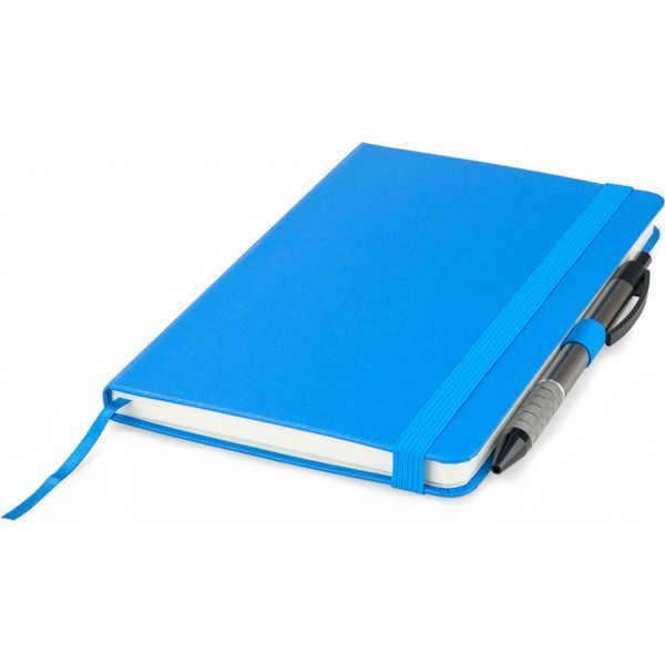 Книга записна Axent Partner 8306-07-A, A5-, 125x195 мм, 96 аркушів, крапка, тверда обкладинка, блакитна 8306-07-A фото