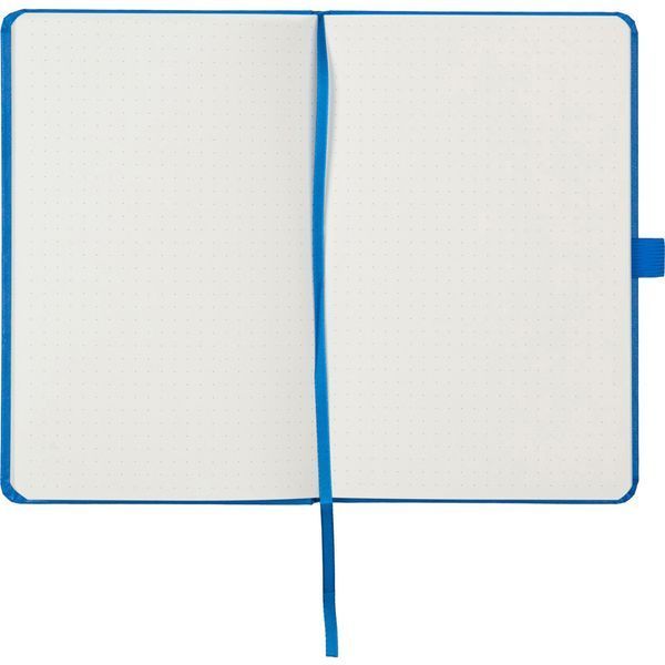 Книга записна Axent Partner 8306-07-A, A5-, 125x195 мм, 96 аркушів, крапка, тверда обкладинка, блакитна 8306-07-A фото
