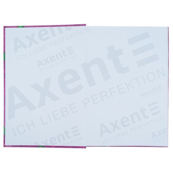 Книга записна Axent Leopard 8422-555-A, А4, 96 аркушів, клітинка, рожева 8422-555-A фото
