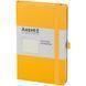 Книга записна Axent Partner 8306-08-A, A5-, 125x195 мм, 96 аркушів, крапка, тверда обкладинка, жовта 8306-08-A фото 2