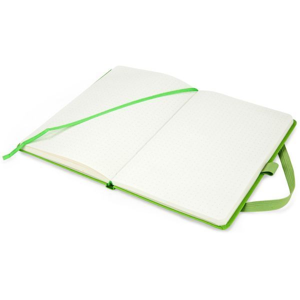 Книга записна Axent Partner 8306-09-A, A5-, 125x195 мм, 96 аркушів, крапка, тверда обкладинка, салатова 8306-09-A фото