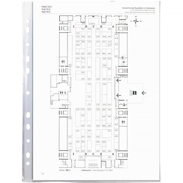 Файл Axent Delta D1007 А4+, глянцевий, 50 мкм, 100 штук D1007 фото
