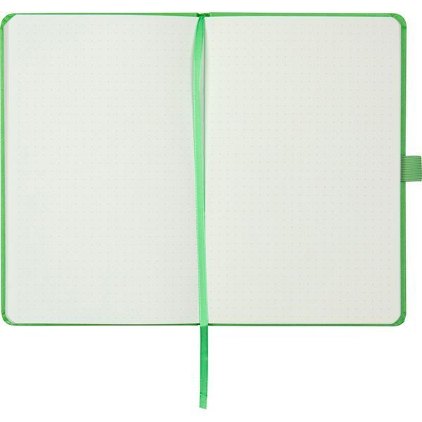 Книга записна Axent Partner 8306-09-A, A5-, 125x195 мм, 96 аркушів, крапка, тверда обкладинка, салатова 8306-09-A фото