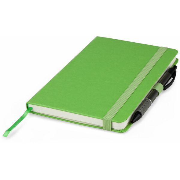 Книга записна Axent Partner 8306-09-A, A5-, 125x195 мм, 96 аркушів, крапка, тверда обкладинка, салатова 8306-09-A фото