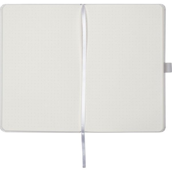 Книга записна Axent Partner 8306-21-A, A5-, 125x195 мм, 96 аркушів, крапка, тверда обкладинка, біла 8306-21-A фото