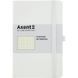 Книга записна Axent Partner 8306-21-A, A5-, 125x195 мм, 96 аркушів, крапка, тверда обкладинка, біла 8306-21-A фото 1