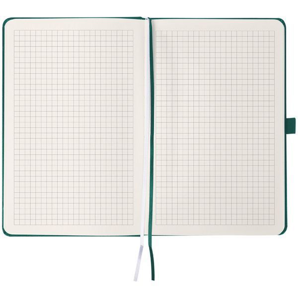 Книга записная Axent Partner 8201-61-A, 125x195 мм, 96 листов, клетка, зеленый лес 8201-61-A фото