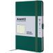 Книга записная Axent Partner 8201-61-A, 125x195 мм, 96 листов, клетка, зеленый лес 8201-61-A фото 2