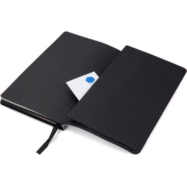 Книга записна Axent Partner Soft 8206-34-A, A5-, 125x195 мм, 96 аркушів, клітинка, гнучка обкладинка, срібляста 8206-34-A фото