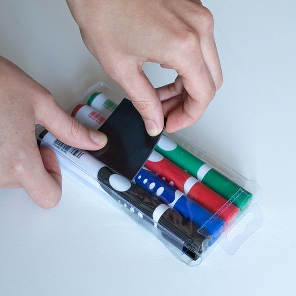 Маркер Axent Whiteboard Comfort Grip 2552-40-A, 2 мм, круглий асорті 2552-40-A фото