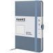 Книга записна Axent Partner 8201-62-A, 125x195 мм, 96 аркушів, клітинка, сіра 8201-62-A фото 2