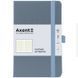 Книга записна Axent Partner 8201-62-A, 125x195 мм, 96 аркушів, клітинка, сіра 8201-62-A фото 1