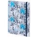 Блокнот на спiралi Axent Olga Selyshcheva, Blue garden 8471-4-A-OS, A5, 80 аркушів, клітинка, тверда обкладинка 8471-4-A-OS фото 2