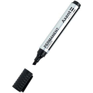 Маркер Axent Standard D2607-01, 1-4 мм, черный D2607-01 фото