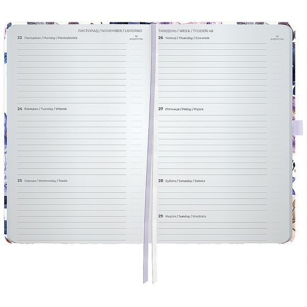 Щотижневик 2026 Axent Partner 8524-26-4-A, 125x195 мм, Violet Whispers 8524-26-4-A фото