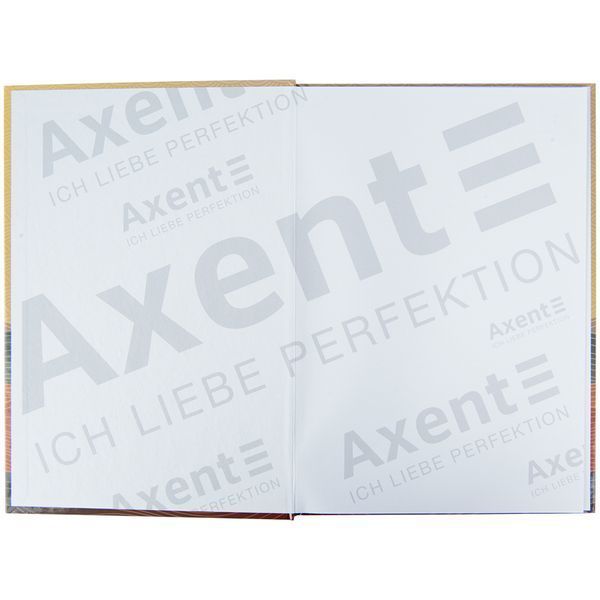 Книга записна Axent Waves 8422-563-A, А4, 96 аркушів, клітинка, бронзова 8422-563-A фото