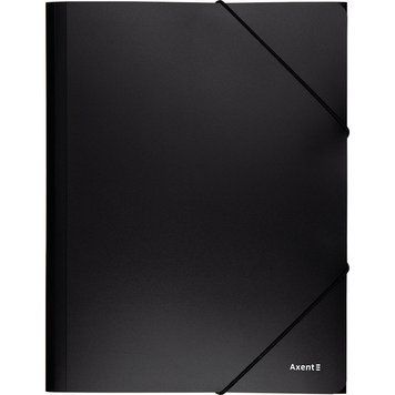 Папка на резинках Axent 1508-01-A, А4, черная 1508-01-A фото