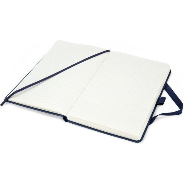 Книга записна Axent Partner 8308-02-A, A5-, 125x195 мм, 96 аркушів, лінія, тверда обкладинка, темно-синя 8308-02-A фото
