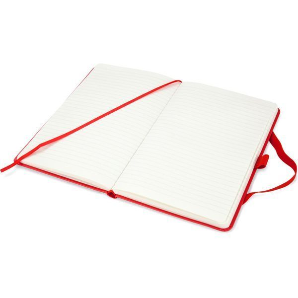 Книга записна Axent Partner 8308-05-A, A5-, 125x195 мм, 96 аркушів, лінія, тверда обкладинка, червона 8308-05-A фото