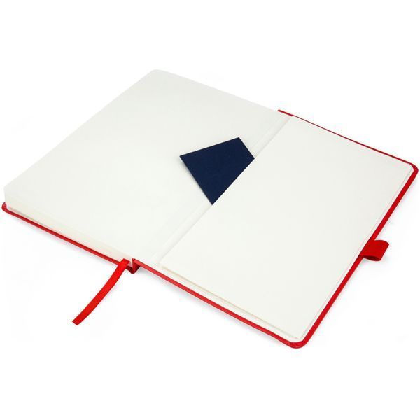 Книга записна Axent Partner 8308-05-A, A5-, 125x195 мм, 96 аркушів, лінія, тверда обкладинка, червона 8308-05-A фото