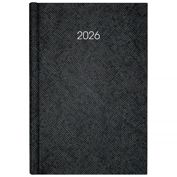 Щоденник 2026 Axent Classic Style 8840-26-1-A, 145x210 мм, чорний 8840-26-1-A фото