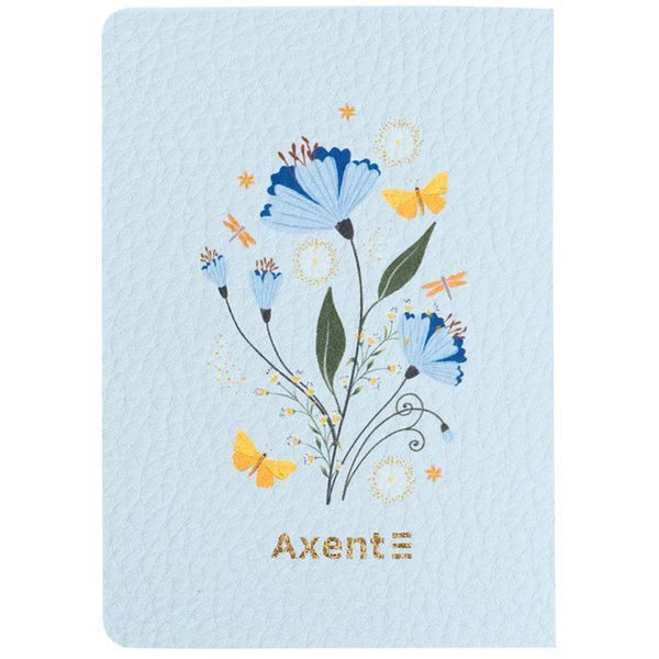 Книга записна Axent TR, Secret Garden 1 8711-1-A-TR, А6, 60 аркушів, клітинка 8711-1-A-TR фото