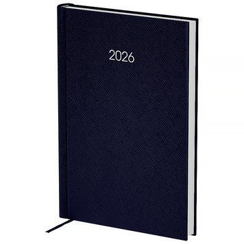Щоденник 2026 Axent Classic Style 8840-26-2-A, 145x210 мм, темно-синій 8840-26-2-A фото