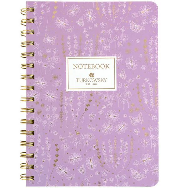 Блокнот на спiралi Axent TR Morning Dew 1 8470-13-A-TR, А5, 80 аркушів, клітинка, тверда обкладинка 8470-13-A-TR фото