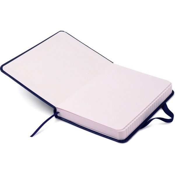 Книга записна Axent Partner 8301-02-A, A6-, 95x140 мм, 96 аркушів, клітинка, тверда обкладинка, синя 8301-02-A фото