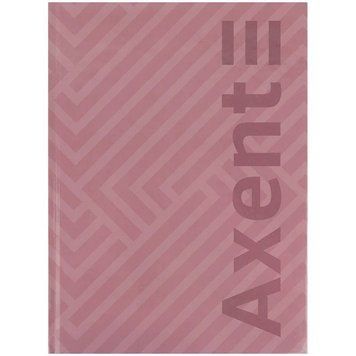 Книга записна Axent Pattern 8425-4-A, A4, 96 аркушів, клітинка, рожева 8425-4-A фото
