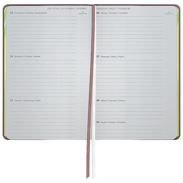 Щотижневик 2026 Axent Partner Mellow 8528-26-3-A, 125x195 мм, Dream 8528-26-3-A фото