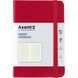 Книга записна Axent Partner 8301-03-A, A6-, 95x140 мм, 96 аркушів, клітинка, тверда обкладинка, червона 8301-03-A фото 1
