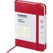 Книга записна Axent Partner 8301-03-A, A6-, 95x140 мм, 96 аркушів, клітинка, тверда обкладинка, червона 8301-03-A фото 2