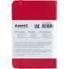 Книга записна Axent Partner 8301-03-A, A6-, 95x140 мм, 96 аркушів, клітинка, тверда обкладинка, червона 8301-03-A фото 3