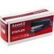 Степлер канцелярський №24/6 Axent Exakt-2 4925-06-A, металевий, 25 аркушів, червоний 4925-06-A фото 4
