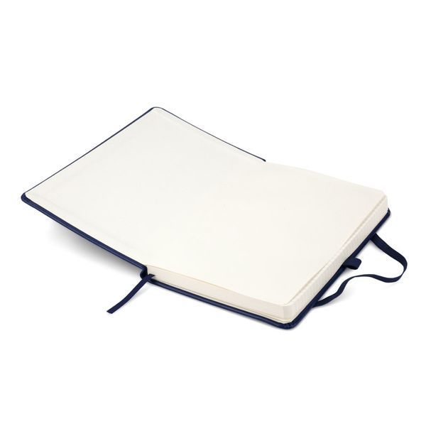 Книга записна Axent Partner Lux 8202-02-A, A5-, 125x195 мм, 96 аркушів, клітинка, тверда обкладинка, синя 8202-02-A фото