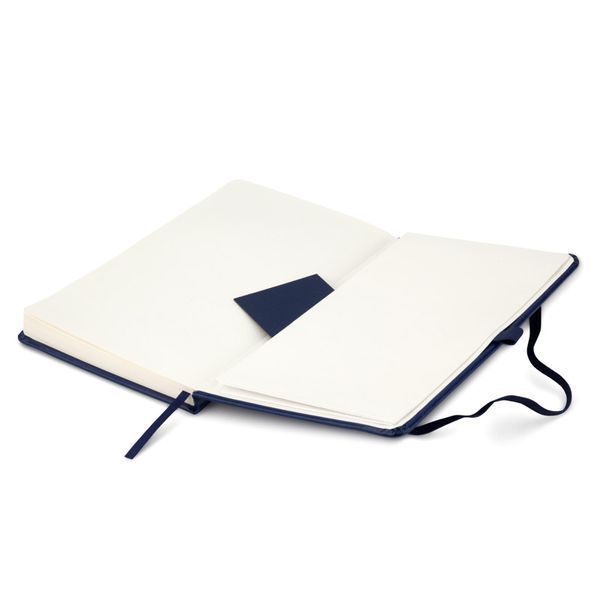 Книга записна Axent Partner Lux 8202-02-A, A5-, 125x195 мм, 96 аркушів, клітинка, тверда обкладинка, синя 8202-02-A фото