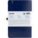 Книга записна Axent Partner Lux 8202-02-A, A5-, 125x195 мм, 96 аркушів, клітинка, тверда обкладинка, синя 8202-02-A фото 3