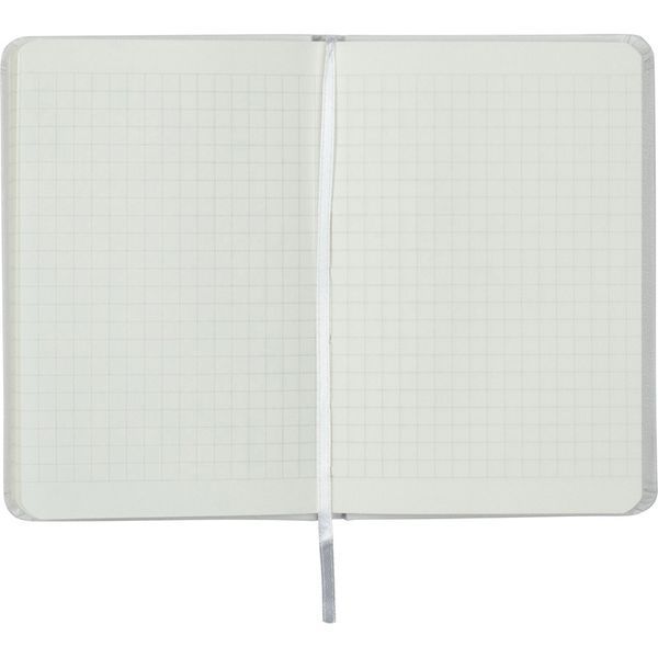 Книга записна Axent Partner 8301-21-A, A6-, 95x140 мм, 96 аркушів, клітинка, тверда обкладинка, біла 8301-21-A фото