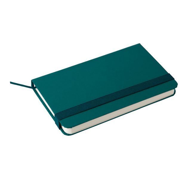 Книга записна Axent Partner 8301-31-A, 90x150 мм, 96 аркушів, клітинка, тверда обкладинка, малахіт 8301-31-A фото