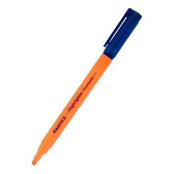 Маркер Axent Highlighter 2532-12-A, 2-4 мм, клиноподібний, помаранчевий 2532-12-A фото