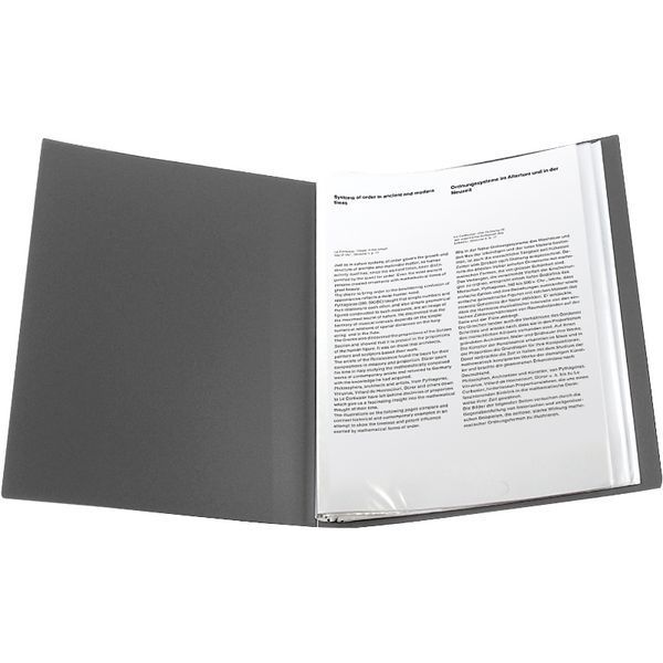 Дисплей-книга Axent 1040-03-A, А4, 40 файлiв, сіра 1040-03-A фото